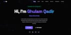 build a modern responsive personal portfolio website using react