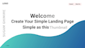 make simple html css website