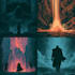 do fantasy book cover, thriller book cover design
