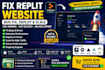 replit website bugs, deploy to cloud, optimize and scale app