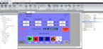 do the complete hmi design and plc coding with  hmi and plc mapping file