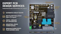 design pcb gerber and schematic in kicad and easyeda