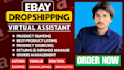 do ebay listing and account management