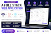 do a full stack web application using laravel, react,shopify and nextjs