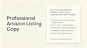 write optimized amazon product listings
