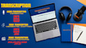 do accurate audio and data transcription