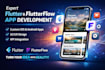do expert mobile app development in flutter and flutterflow