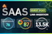 do tech guest posting saas guest post link building