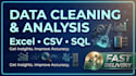 clean, preprocess and analyze your data