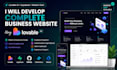 develop a complete business website using lovable ai