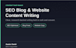 write SEO optimized blog posts and website content