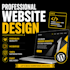 build custom HTML CSS js website design for your business