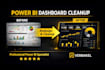 redesign and clean your power bi dashboard into a modern professional layout