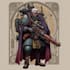 illustrate detailed warhammer 40k characters