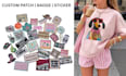do custom hand drawn digital lustrations for patches and merchandise