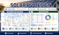 do solar pv design, solar analysis, hvac design, load calculation, mep drawing