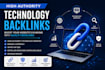 provide high quality technology backlinks for websites