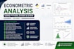 provide advanced econometric analysis using python and eviews