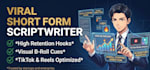 write viral short form video scripts for yt shorts and reels