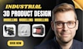 do 3d product design, 3d cad design and realistic product rendering