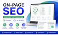 do on page SEO, content optimization, GEO and aeo for your website