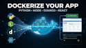 dockerize your python, nodejs, django, flask or react app