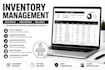 create a professional excel inventory management spreadsheet and stock tracker