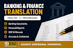 translate banking, finance and business documents