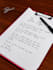write beautiful handwritten letters, notes and heartfelt messages