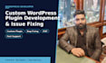 wordpress custom plugin development and issue fixing