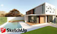 do exterior, interior design, sketchup realistic 3d modeling design