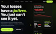 design a modern ai trading coach website