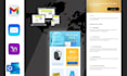 design a modern and editable email newsletter layout