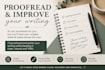 proofread and edit for clarity