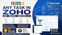 setup, customize, and automate zoho CRM, creator, analytics, and zoho one