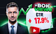 design high CTR business, finance and investment youtube thumbnails