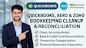 do quickbooks and xero bookkeeping cleanup and reconciliation