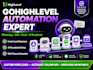 do whatsapp automation gohighlevel sms email workflows and ai receptionist