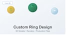 make custom 3d ring design