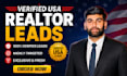 provide USA real estate agents leads
