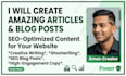 do seo blog writing and creative content writing