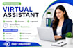 be virtual assistant for admin tasks