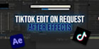 make a tiktok edit using after effects