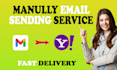manually send emails one by one