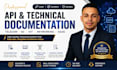 write API documentation, telecom technical documentation, user guides, manuals