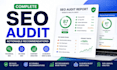 do a complete SEO audit with actionable recommendations