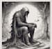draw dark art illustration with engraving style