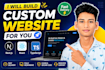 build modern business website