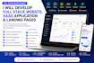 develop a modern saas web application