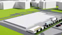 create 3d warehouse model and animation industrial facility visualization